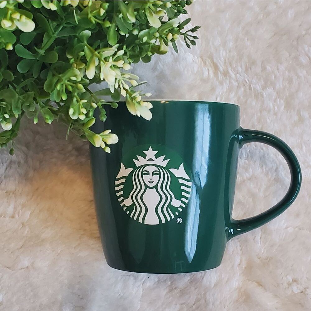 Starbucks Green Siren Hot Drinks Mug, 12 FL Oz